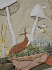 embroidered jacket mushroom clothing by earth bitch
