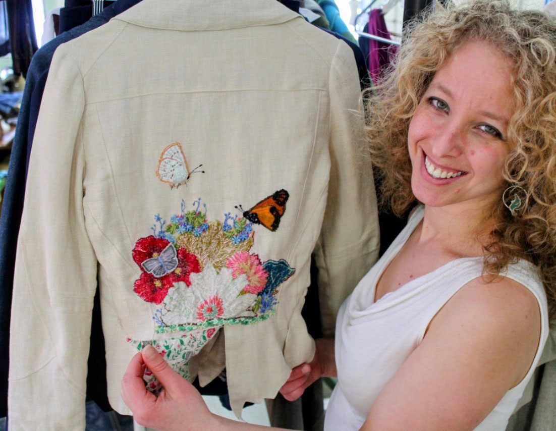 Sustainable Fashion Designer Tara Lynn makes eco friendly clothes 